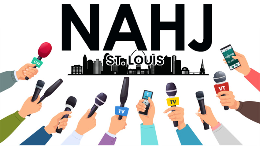NAHJ, Asociación Nacional de Periodistas Hispanos, St. Louis, capítulo St. Louis, periodismo latino, cobertura de la comunidad latina, representación en medios, periodistas latinos, diversidad en medios, inclusión en medios, noticias latinas, Justina Coronel, Brian Munoz, Avery Martinez, Cecilia Velazquez, redlatinastl, seguimos creciendo, 